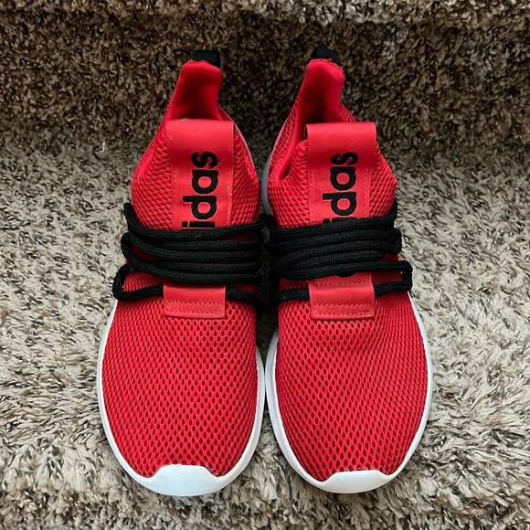 adidas Other - Adidas Red and Black Slip on Shoes